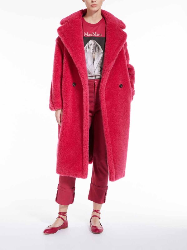 Max Mara: short coats online - Teddy bear coat