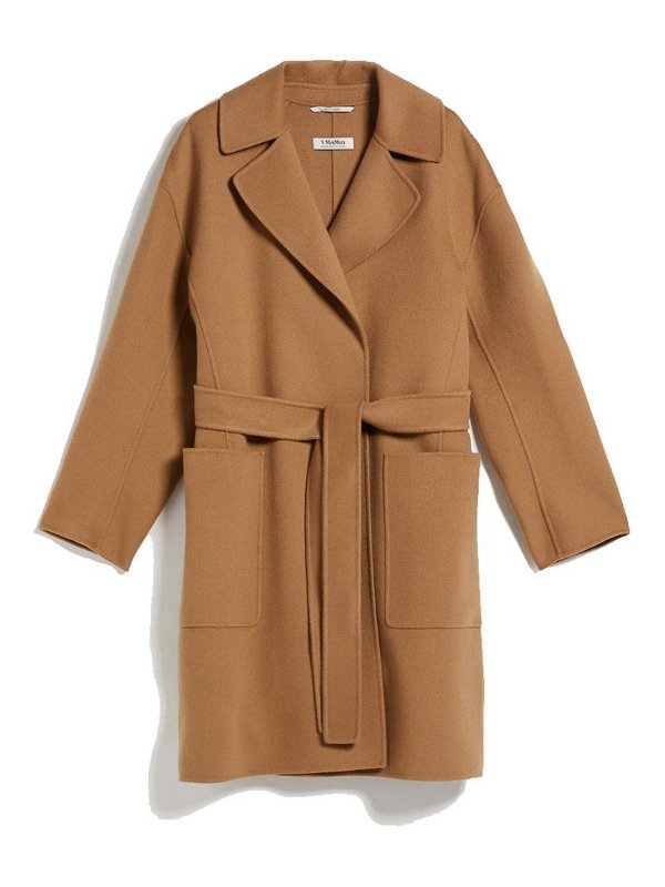 Max Mara: short coats - Paris virgin wool coat