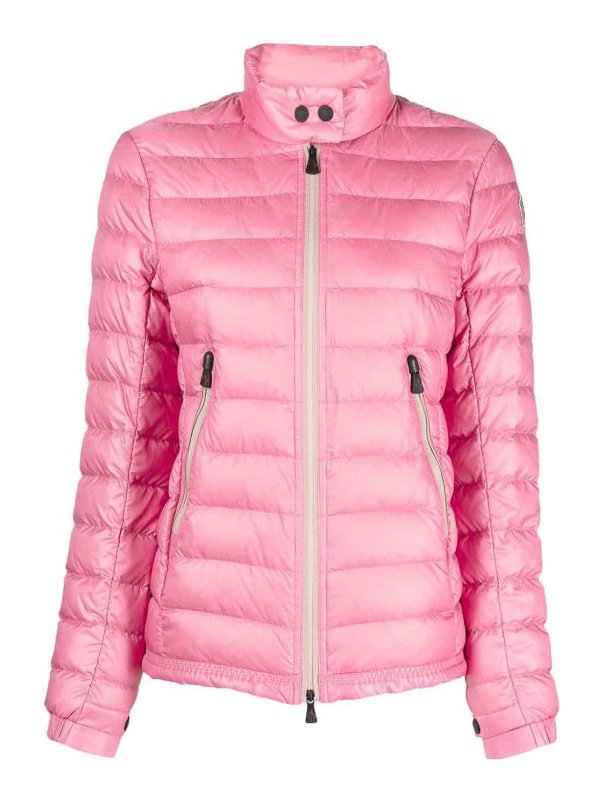 MONCLER: padded jackets - Moncler logo-patch padded-design jacket