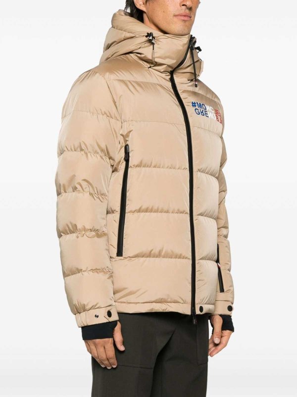 The Best Shops MONCLER: Kurze Daunenjacken - Daunenjacke - Beige