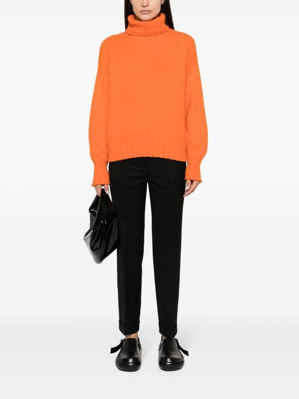 P.A.R.O.S.H.: テーラードトラウザー online - テーラードパンツ - 黒