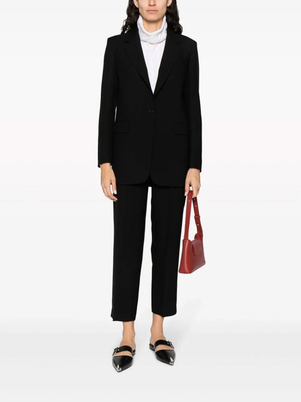 P.A.R.O.S.H.: テーラードトラウザー online - テーラードパンツ - 黒