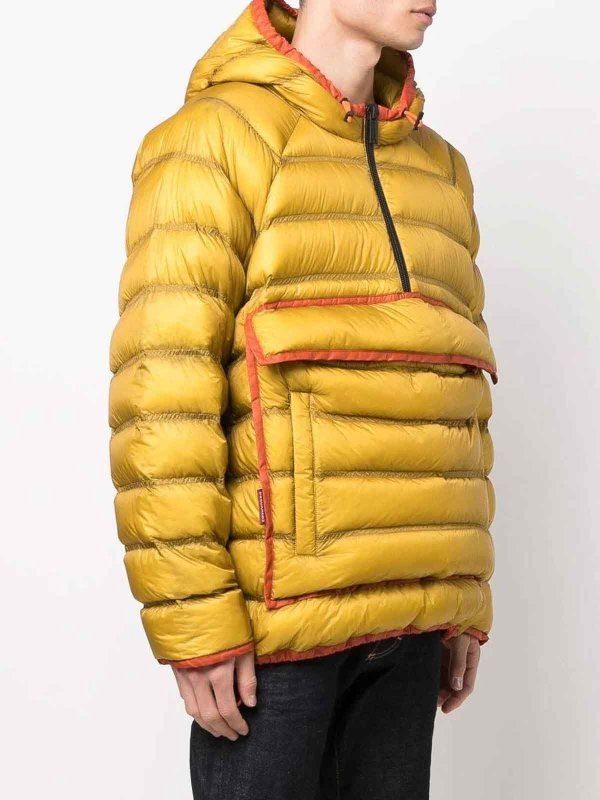 Daunenmantel - Gelb shop online: DSQUARED2