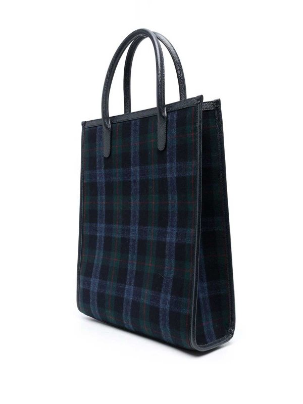 The Best Shops THOM BROWNE: トートバッグ - トートバッグ - ダークブルー