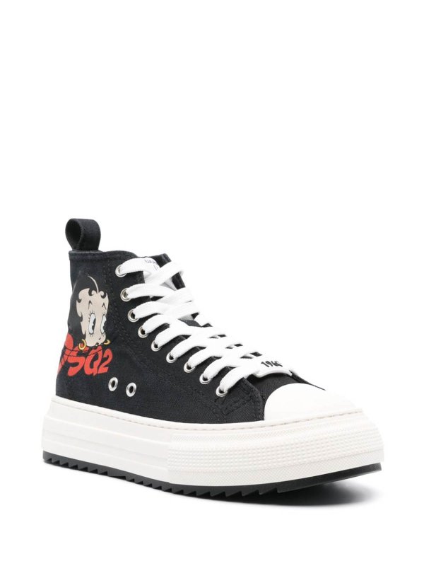 DSQUARED2: trainers online - Betty boop berlin sneakers