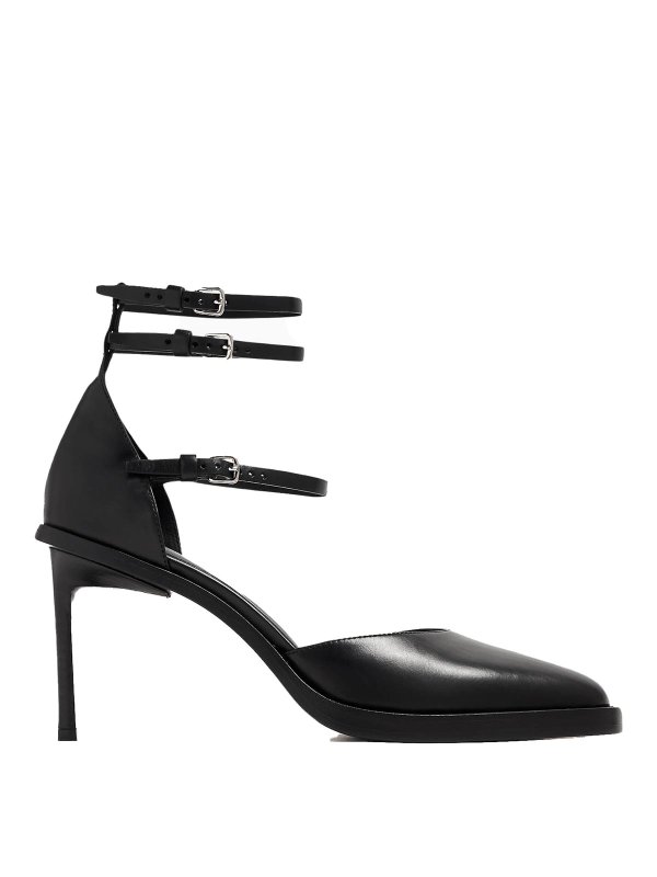 ANN DEMEULEMEESTER: Sandalias - Sandalias - Negro