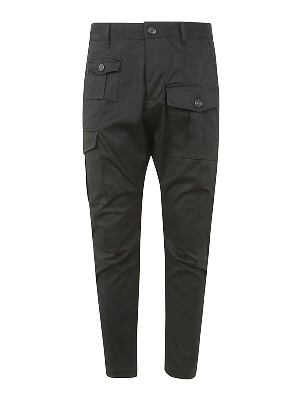 DSQUARED2: casual trousers - Sexy cargo pant