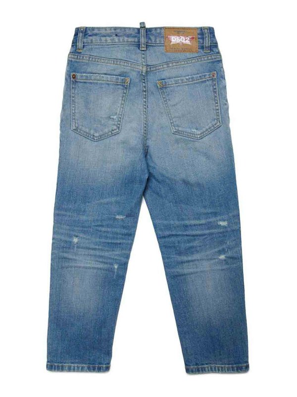 DSQUARED2: bootcut jeans online - Boston jeans