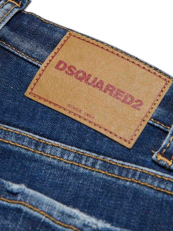 DSQUARED2: Hosen Shorts online - Shorts - Blau