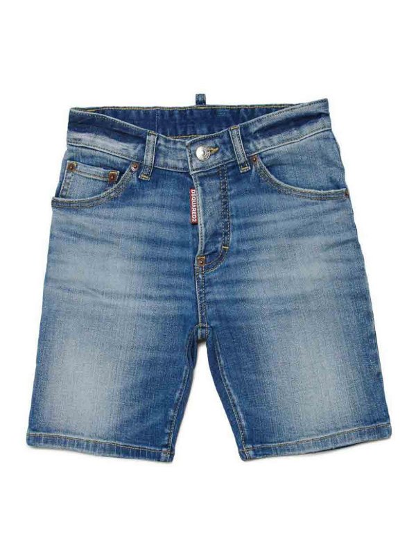 DSQUARED2: Hosen Shorts - Shorts - Blau