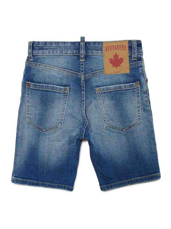 DSQUARED2: Hosen Shorts online - Shorts - Blau