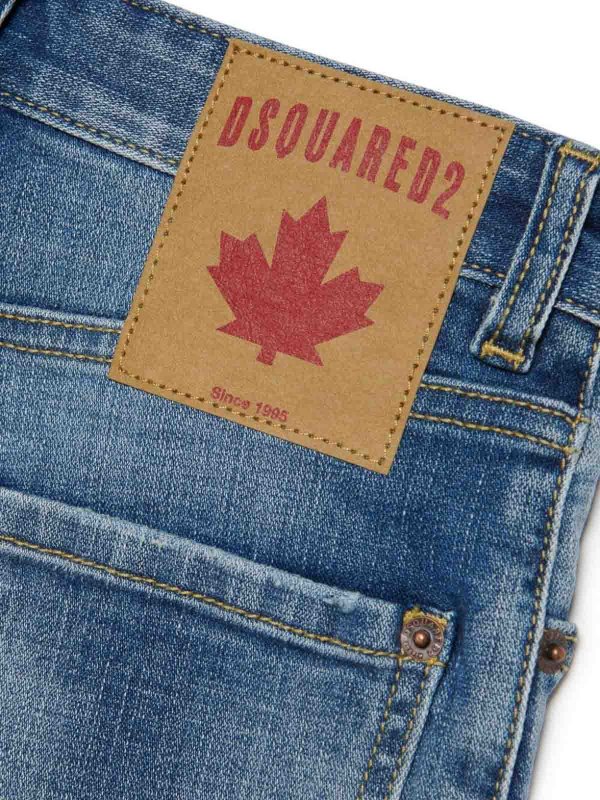 The Best Shops DSQUARED2: Hosen Shorts - Shorts - Blau