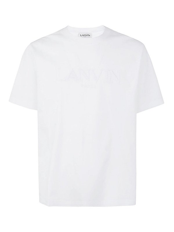 LANVIN: Camisetas - Camiseta - Blanco