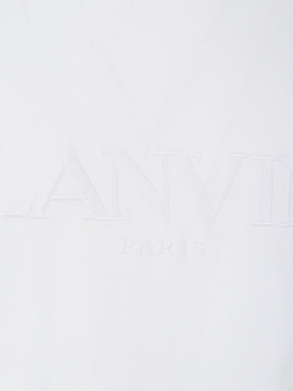 The Best Shops LANVIN: Camisetas - Camiseta - Blanco