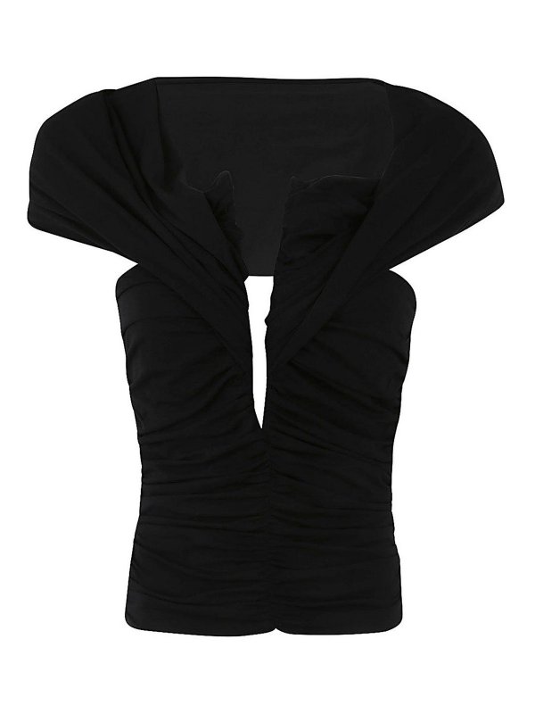 MAGDA BUTRYM: トップス＆タンクトップ online - ブラウス - 黒