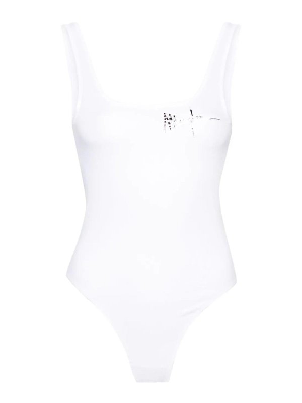 MUGLER: Tops und Tank Tops - Top - Weiß