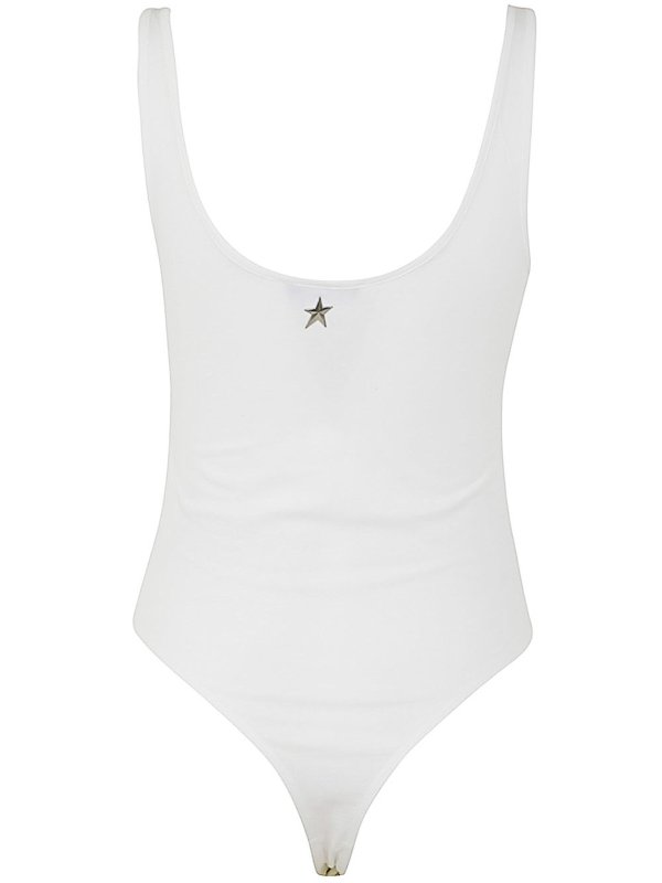 The Best Shops MUGLER: Tops und Tank Tops - Top - Weiß