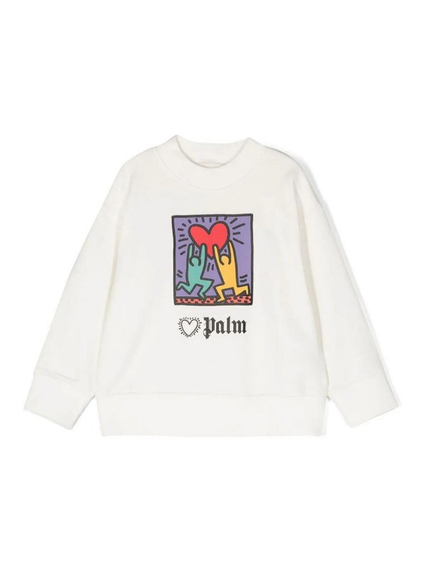 Palm Angels: maglia collo rotondo - Girocollo