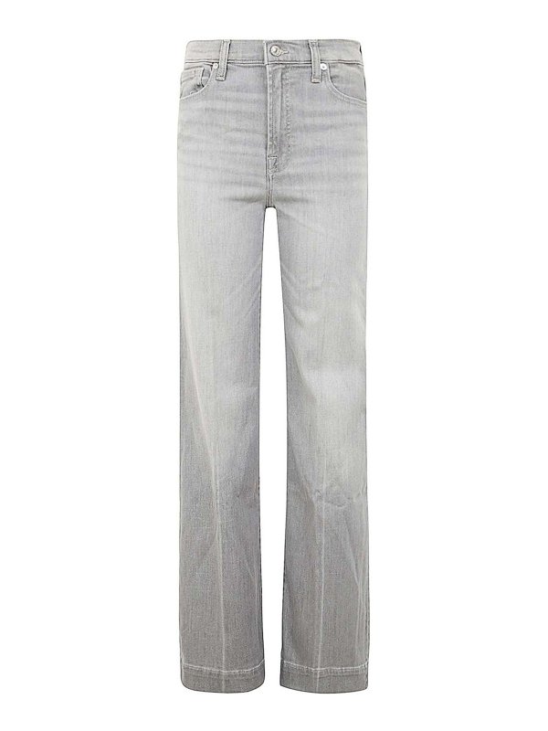 7 FOR ALL MANKIND: ブーツカットジーンズ - ブーツカットジーンズ - グレー