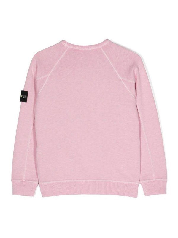 The Best Shops Stone Island Junior: スウェット＆セーター - スウェットシャツ/セーター - ピンク