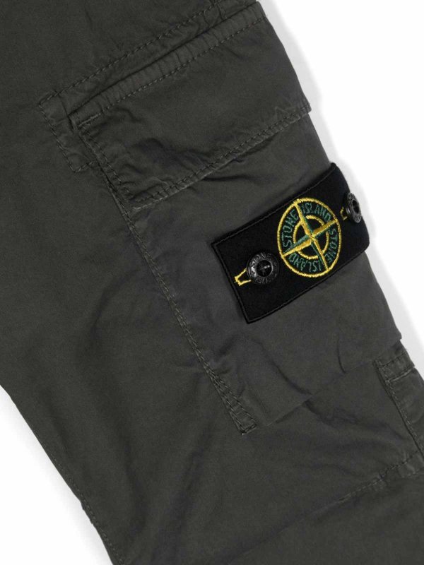 The Best Shops Stone Island Junior: トラウザーショーツ - ショートパンツ - ブルー