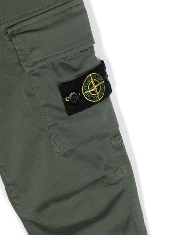 The Best Shops Stone Island Junior: Hosen Shorts - Shorts - Grün