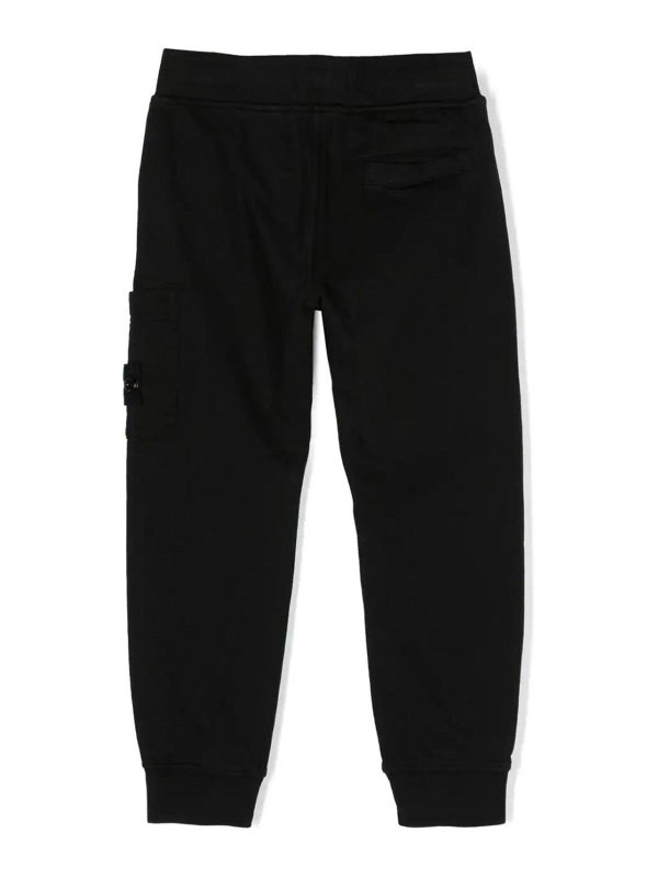 Stone Island Junior: カジュアルトラウザー online - カジュアルパンツ - 黒