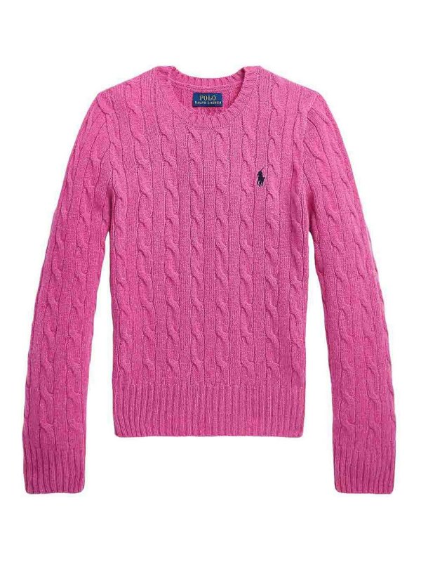 POLO RALPH LAUREN: Sweatshirts & Sweaters - Cable cn sweater pullover