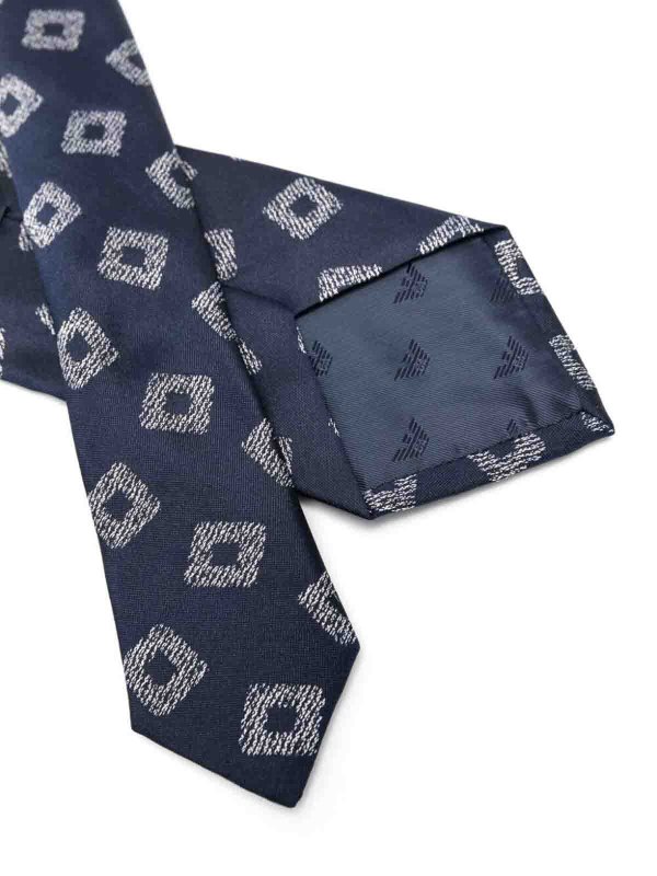EMPORIO ARMANI: Krawatten und Fliegen online - Krawatte - Blau