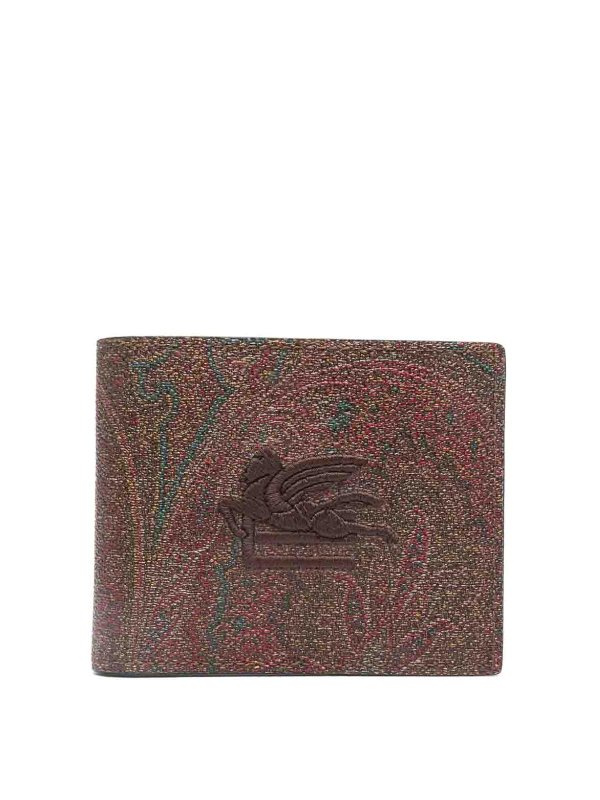 ETRO: Portemonnaies und Geldbörsen - Portemonnaie - Braun