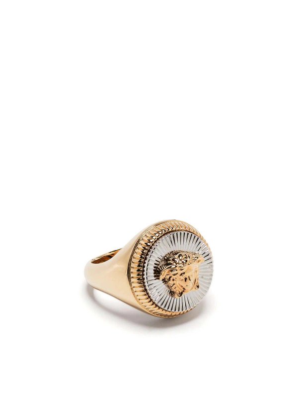 VERSACE: Rings - Ring metal