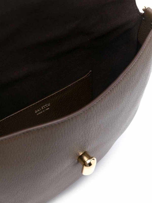 SAVETTE: shopper online - Small tondo hobo in chevre