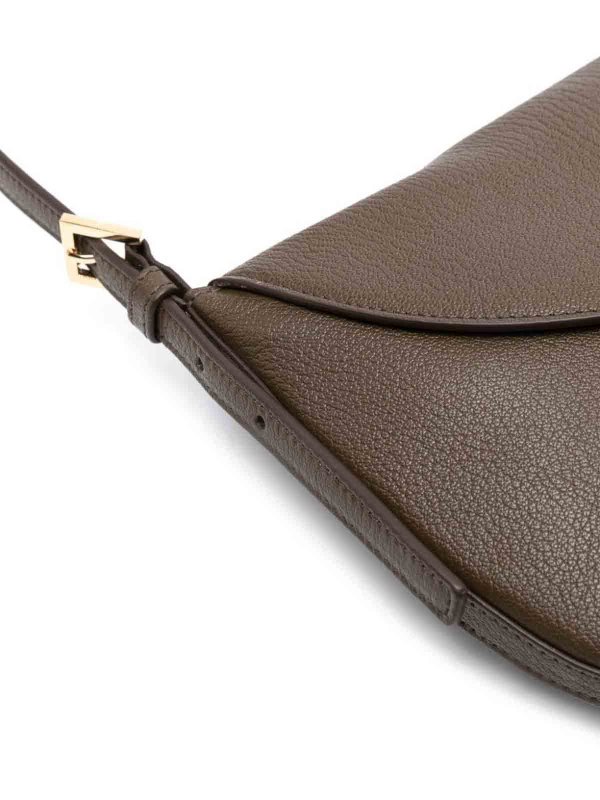Small tondo hobo in chevre shop online: SAVETTE