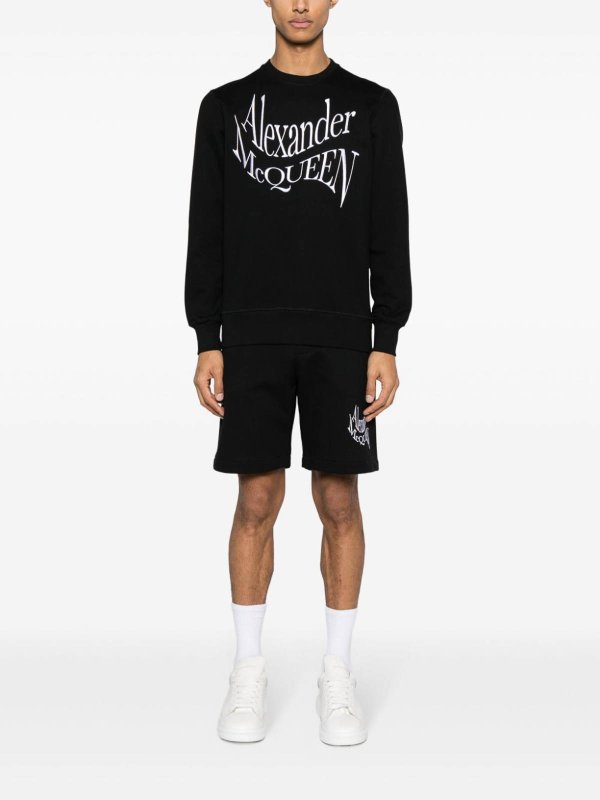 The Best Shops ALEXANDER MCQUEEN: Shorts - Shorts - Negro