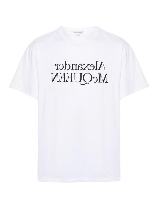 ALEXANDER MCQUEEN: t-shirts - T-shirt with logo