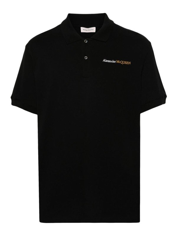 ALEXANDER MCQUEEN: Polos  - Polo - Noir