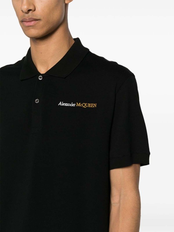 ALEXANDER MCQUEEN: Polos  online - Polo - Noir