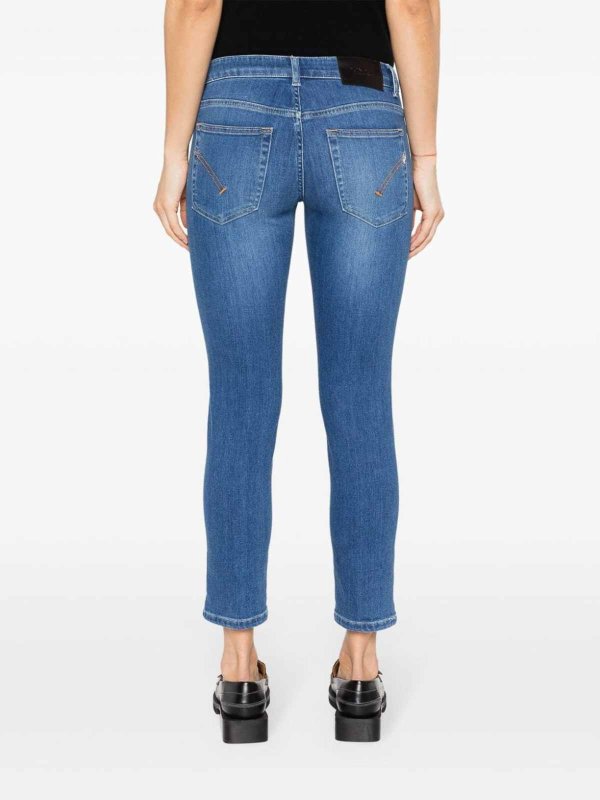 DONDUP: jeans skinny online - Denim attillato