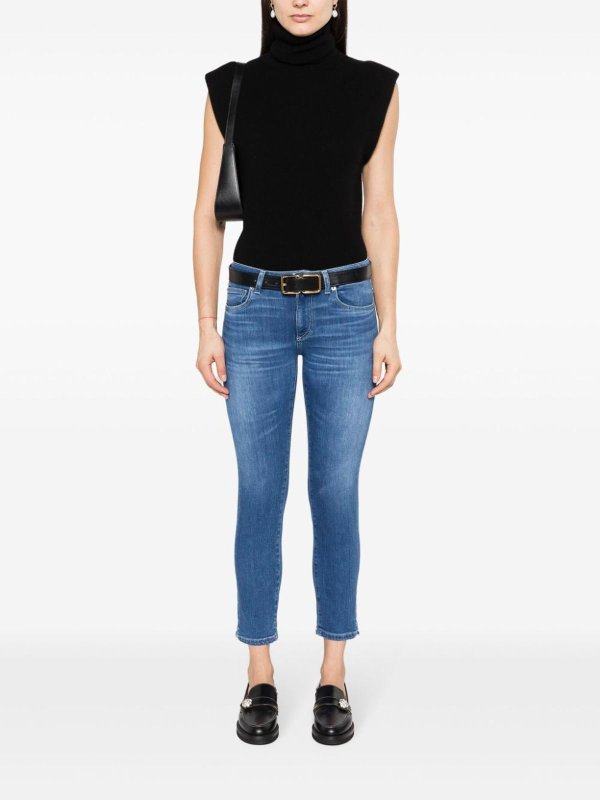 Denim attillato shop online: DONDUP
