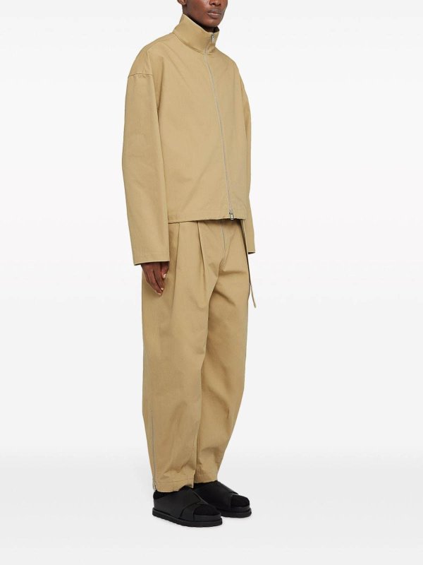 The Best Shops JIL SANDER: casual jackets - High collar jacket