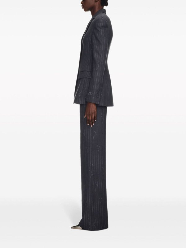 OFF-WHITE buy online Pinstriped trousers