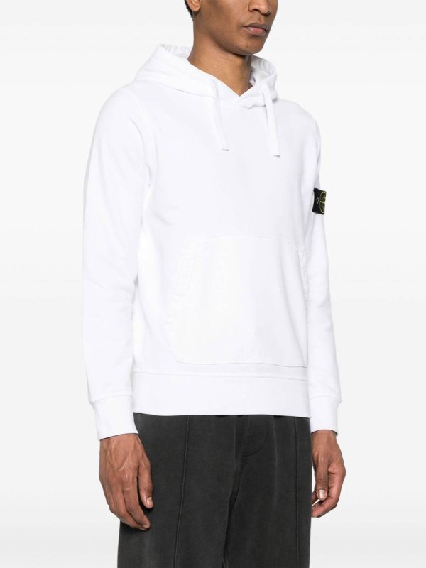 STONE ISLAND: Sudaderas y suéteres online - Sudadera - Blanco