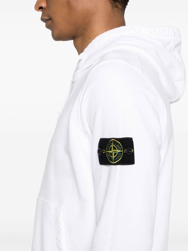 The Best Shops STONE ISLAND: Sudaderas y suéteres - Sudadera - Blanco