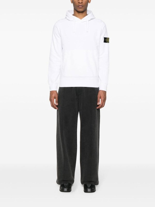 Sudadera - Blanco shop online: STONE ISLAND