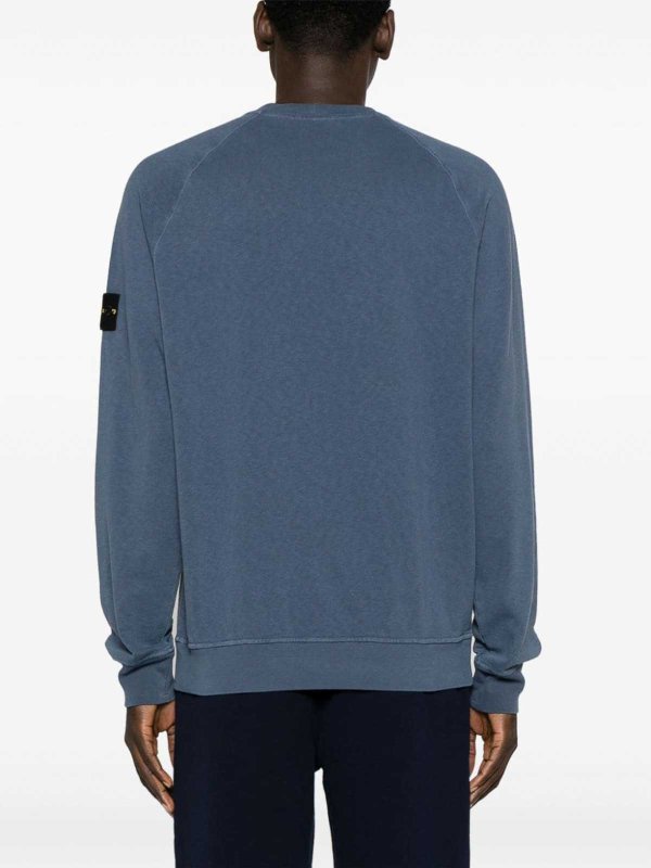 STONE ISLAND: Sweatshirts & Sweaters online - Sweatshirt with patch
