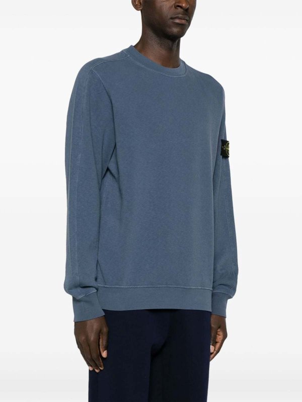 The Best Shops STONE ISLAND: Sweatshirts & Sweaters - Sweatshirt with patch