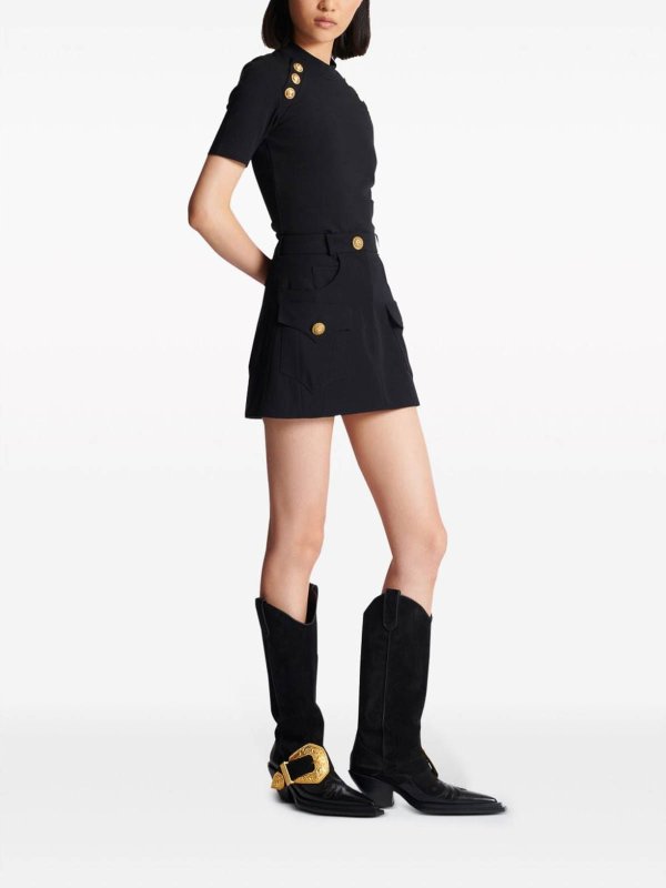 Knielange und Midi Röcke shop online Midirock - Schwarz