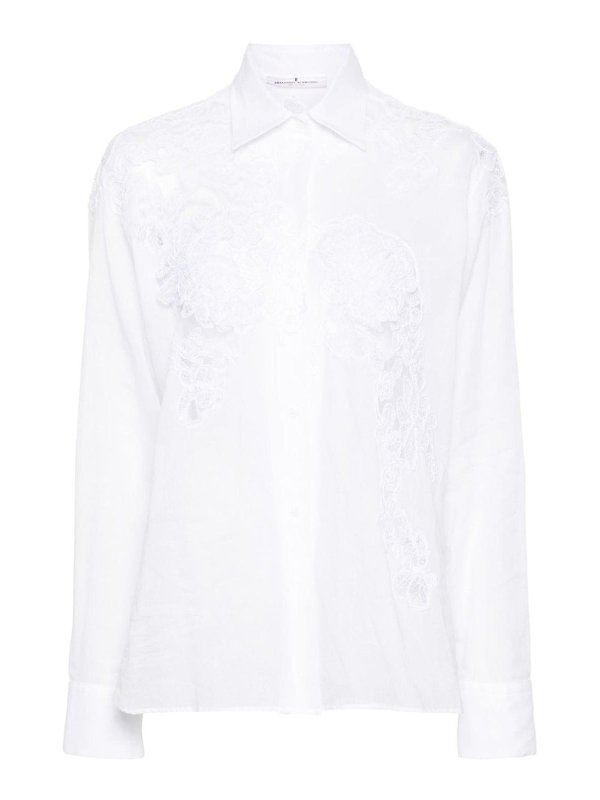 ERMANNO SCERVINO: camicie - Camicia in pizzo