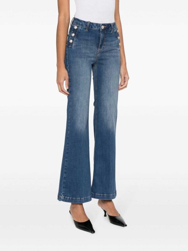 The Best Shops Liu Jo: Jeans boot-cut - Jeans Boot-Cut - Azul