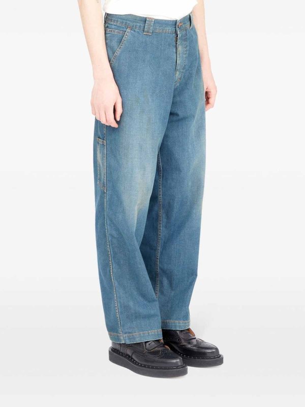 Maison Margiela: Bootcut online - Bootcut Jeans - Blau